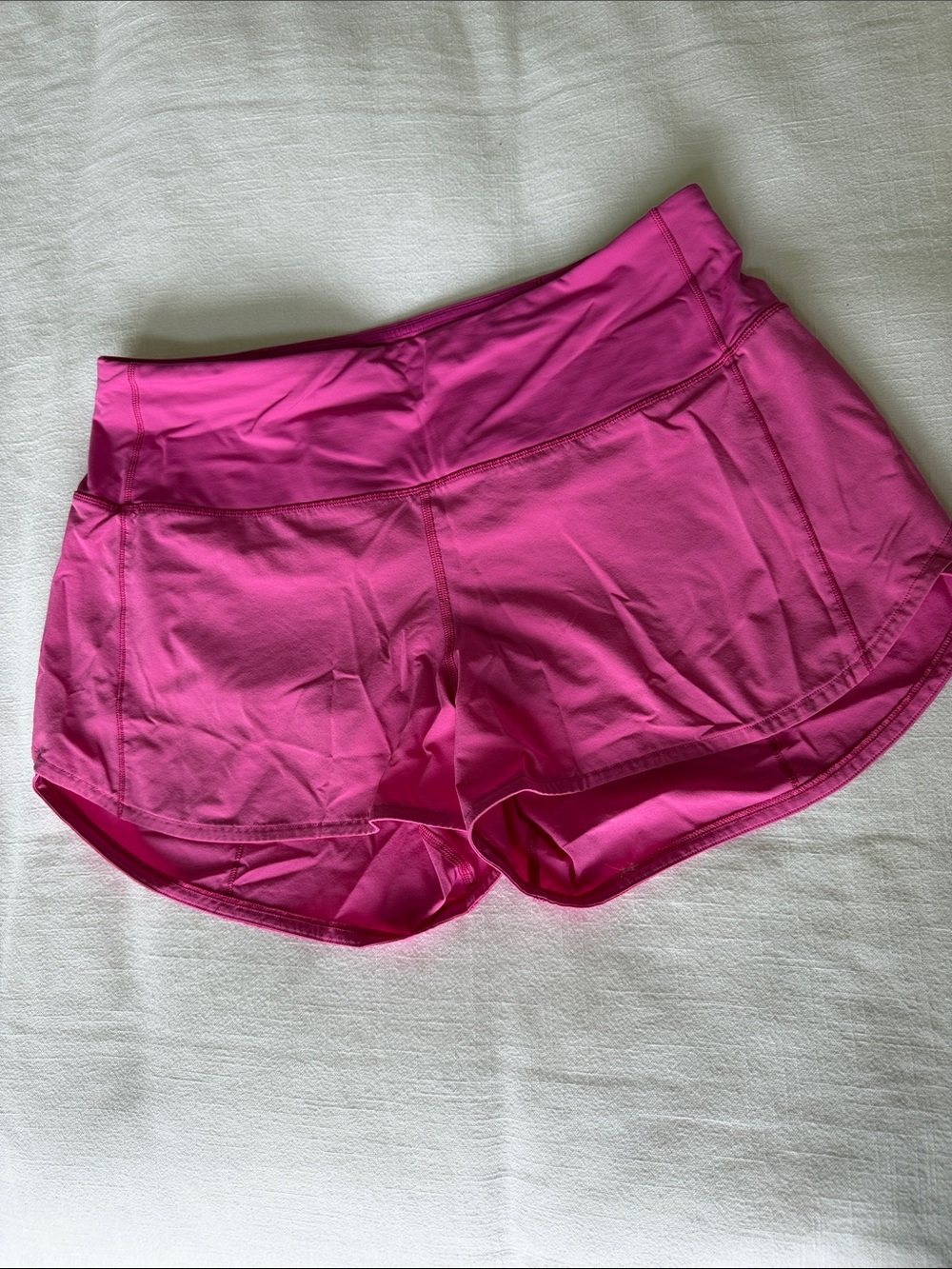 lululemon athletica Bright Pink Women's Athletic Shorts Hotty Hot
